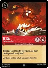 Te Ka - The Burning One #126 Lorcana First Chapter Prices