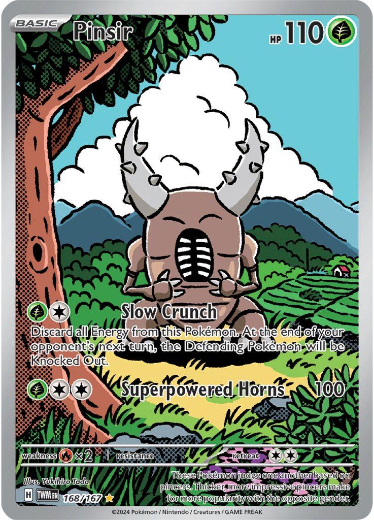 Pinsir #168 Pokemon Twilight Masquerade