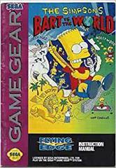 The Simpsons Bart Vs The World - Manual | The Simpsons Bart vs the World Sega Game Gear
