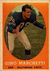 Gino Marchetti #16 Football Cards 1958 Topps Prices