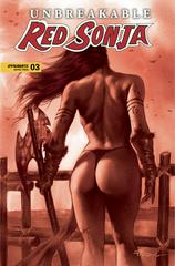 Unbreakable Red Sonja [Parrillo Tint] #3 (2023) Comic Books Unbreakable Red Sonja Prices