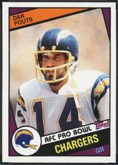 Dan Fouts Football Cards 1984 Topps Prices