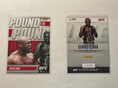 Kamaru Usman Ufc Cards 2021 Panini Instant UFC Pound for Pound Prices