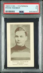 Frank Nighbor #2 Hockey Cards 1923 V145-1 Paterson Prices