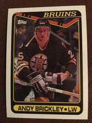 Andy Brickley #88 Hockey Cards 1990 Topps Prices