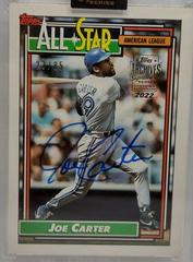 Joe Carter [Auto] Baseball Cards 2022 Topps Archives Signature Series Retired Player Edition Prices