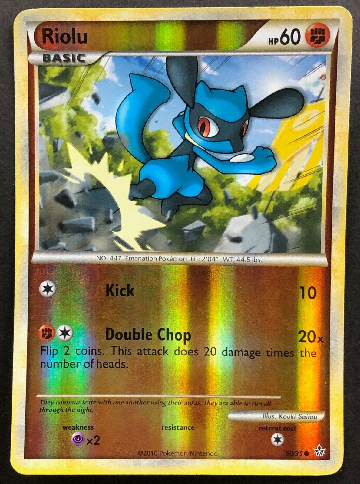 Riolu [Reverse Holo] 60 Prices Pokemon Unleashed Pokemon Cards