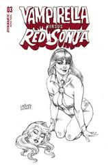 Vampirella vs. Red Sonja [Linsner Sketch] #3 (2023) Comic Books Vampirella vs. Red Sonja Prices