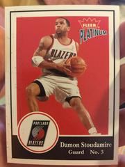 Damon Stoudamire Basketball Cards 2003 Fleer Platinum Prices
