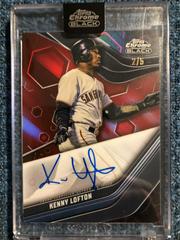 Kenny Lofton [Red] #CBA-KLO Baseball Cards 2023 Topps Chrome Black Autographs Prices