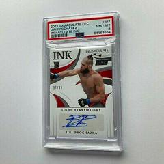 Jiri Prochazka #II-JPZ Ufc Cards 2021 Panini Immaculate UFC Ink Autographs Prices