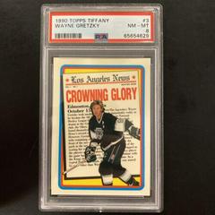Wayne Gretzky #3 Hockey Cards 1990 Topps Tiffany Prices