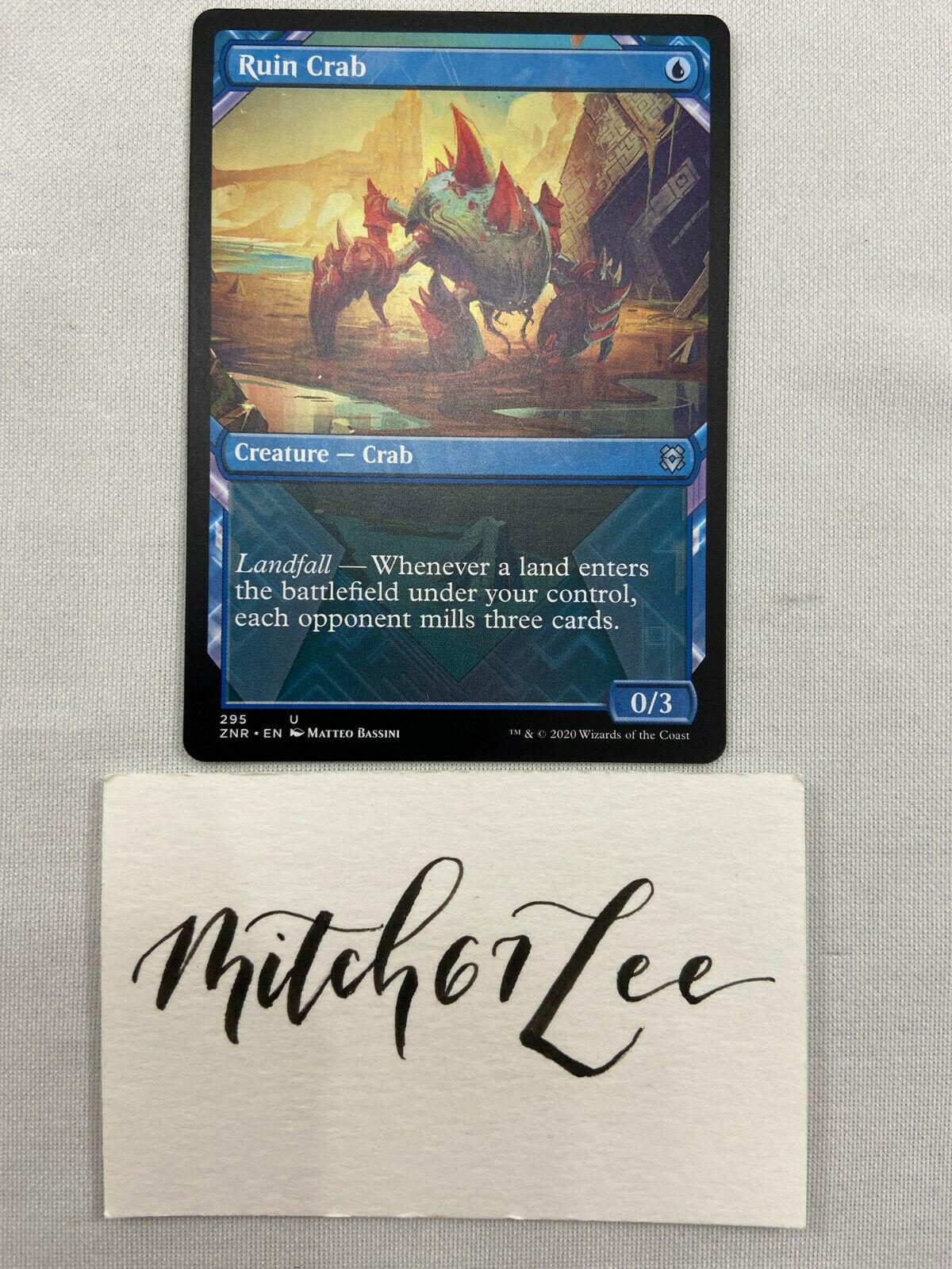 Ruin Crab [Showcase] Prices Magic Zendikar Rising Magic Cards