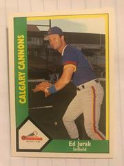 Ed Jurak Baseball Cards 1990 CMC Calgary Cannons Prices