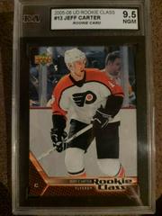 Jeff Carter #13 Hockey Cards 2005 Upper Deck Rookie Class Prices