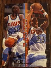 Tyrone Hill #4 Basketball Cards 1995 Fleer Double Doubles Prices