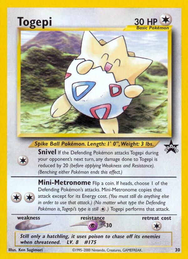 Togepi #30 Pokemon Promo