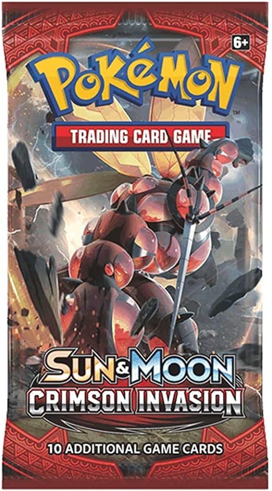 Booster Pack Pokemon Crimson Invasion