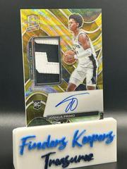 Joshua Primo [Jersey Autograph Gold Wave] #184 Basketball Cards 2021 Panini Spectra Prices