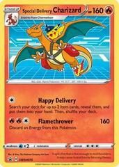 Pokemon Special Delivery Charizard Black Star Promo SWSH075 HOLO SEALED IN HAND