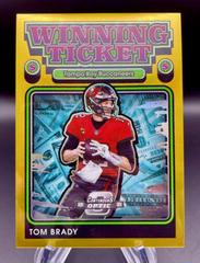 Tom Brady [Gold] #WT5 Football Cards 2021 Panini Contenders Optic Winning Ticket Prices