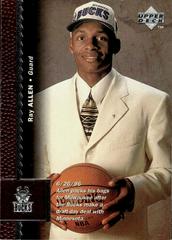 Ray Allen Basketball Cards 1996 Upper Deck Prices