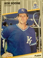 Bob Boone #U-36 Baseball Cards 1989 Fleer Update Prices