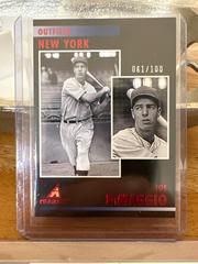 Joe DiMaggio [Red] #21 Baseball Cards 2023 Panini Chronicles Pinnacle Prices