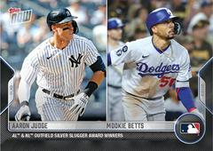 Aaron Judge, Mookie Betts #OS-29 Baseball Cards 2022 Topps Now Off Season Prices