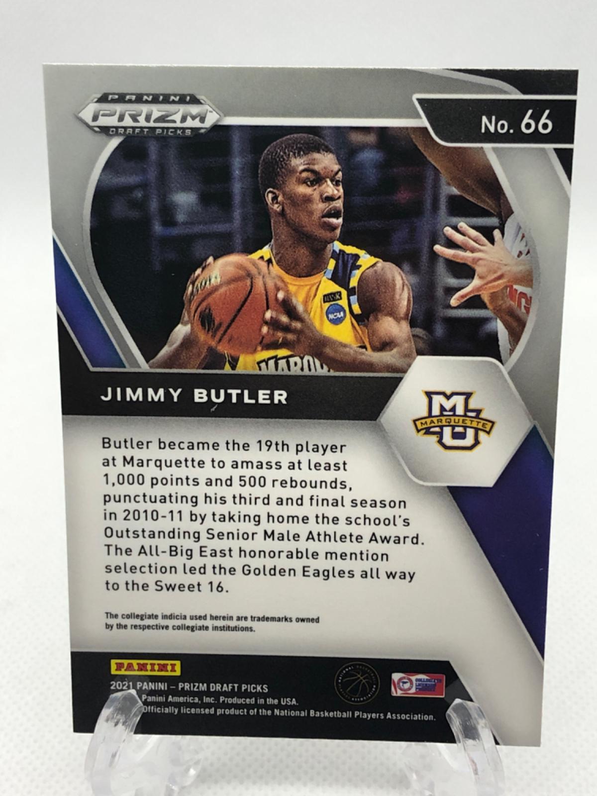 Jimmy Butler #66 Prices | 2021 Panini Prizm Draft Picks | Basketball Cards