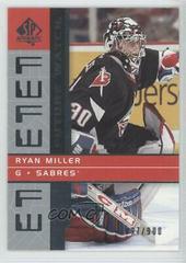 Ryan Miller #166 Hockey Cards 2002 SP Authentic Prices