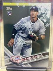 Aaron Judge Baseball Cards 2017 Topps Holiday Prices