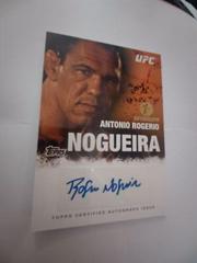 Antonio Rogerio Nogueira Ufc Cards 2010 Topps UFC Autographs Prices