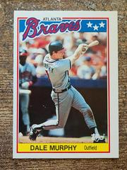 Dale Murphy #52 Baseball Cards 1988 Topps U.K. Mini Prices