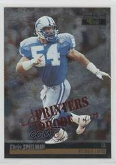 Chris Spielman [Silver] Football Cards 1995 Pro Line Prices