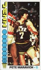 Pete Maravich #60 Basketball Cards 1976 Topps Prices