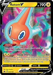 Rotom V #45 Pokemon Crown Zenith Prices