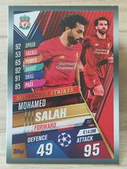 Mohamed Salah #SS1 Soccer Cards 2019 Topps Match Attax 101 Superstar Striker Prices