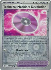 Technical Machine: Devolution [Reverse Holo] #177 Pokemon Paradox Rift Prices