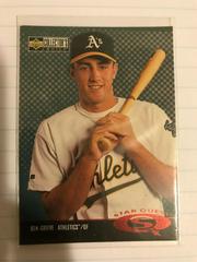 Ben Grieve #SQ15 Baseball Cards 1998 Collector's Choice Starquest Series 1 Prices