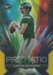 Aaron Rodgers [Gold] #8 Football Cards 2023 Panini Prizm Prizmatic Prices