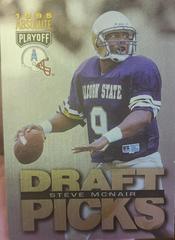 This Is Also Card #182  From 1995 Absolute Playoff | Steve McNair Football Cards 1995 Playoff Prime