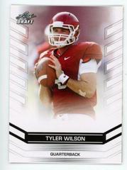 Tyler Wilson Football Cards 2013 Leaf Draft Prices