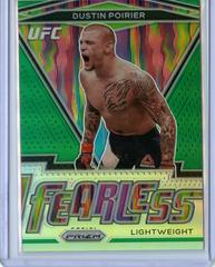 Dustin Poirier [Green] #4 Ufc Cards 2021 Panini Prizm UFC Fearless Prices