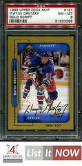 Wayne Gretzky [Gold Script] #131 Hockey Cards 1999 Upper Deck MVP Prices