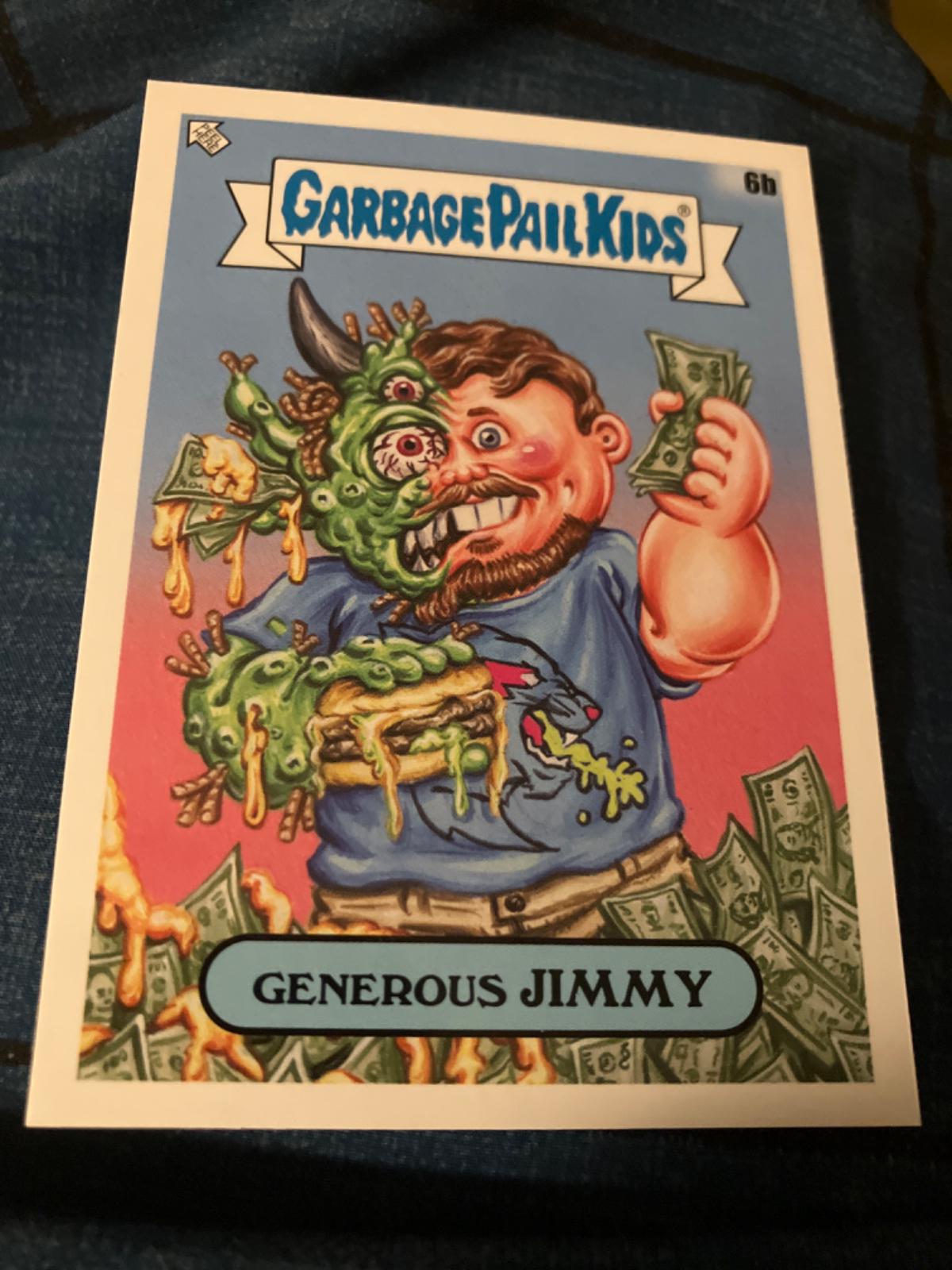 Generous JIMMY #6B Garbage Pail Kids at Play Ill Influencers