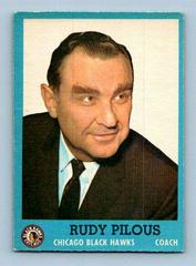 Rudy Pilous #23 Hockey Cards 1962 Topps Prices