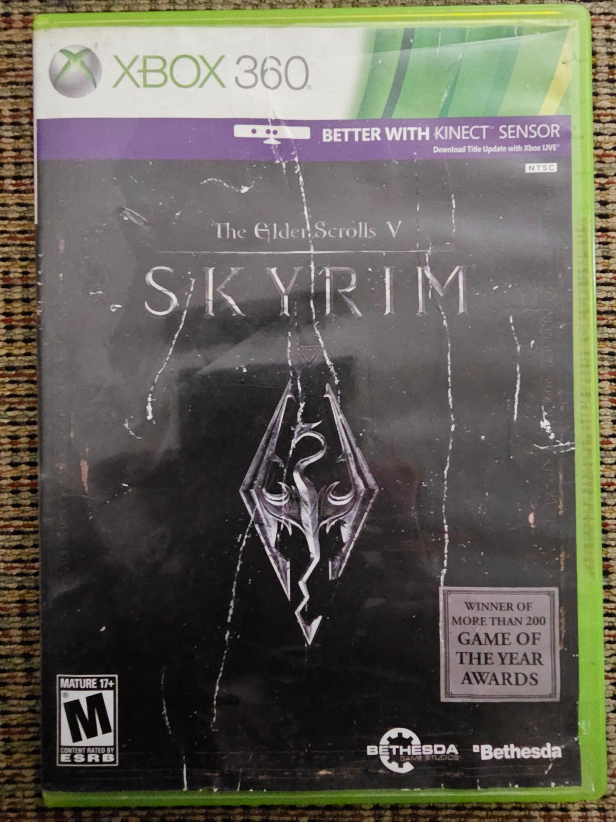 Elder Scrolls V: Skyrim | Item and Box only | Xbox 360