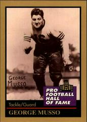George Musso #104 Football Cards 1991 Enor Pro HOF Prices