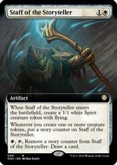Staff of the Storyteller [Extended Art] Magic Phyrexia: All Will Be One Commander Prices